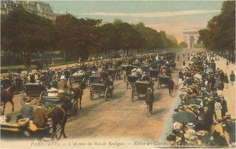 Found Image Press – wholesale Sticker – Sticker PS-51 Bois de Boulogne Avenue0