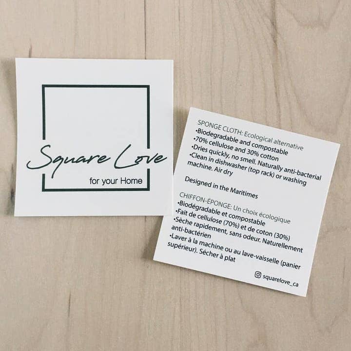 Paquete de tarjetas de cuidado/25 para venta al por mayor de Square Love