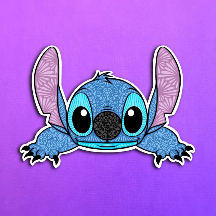 Stitch Sticker (WATERPROOF) for wholesale by Zenspire Designs