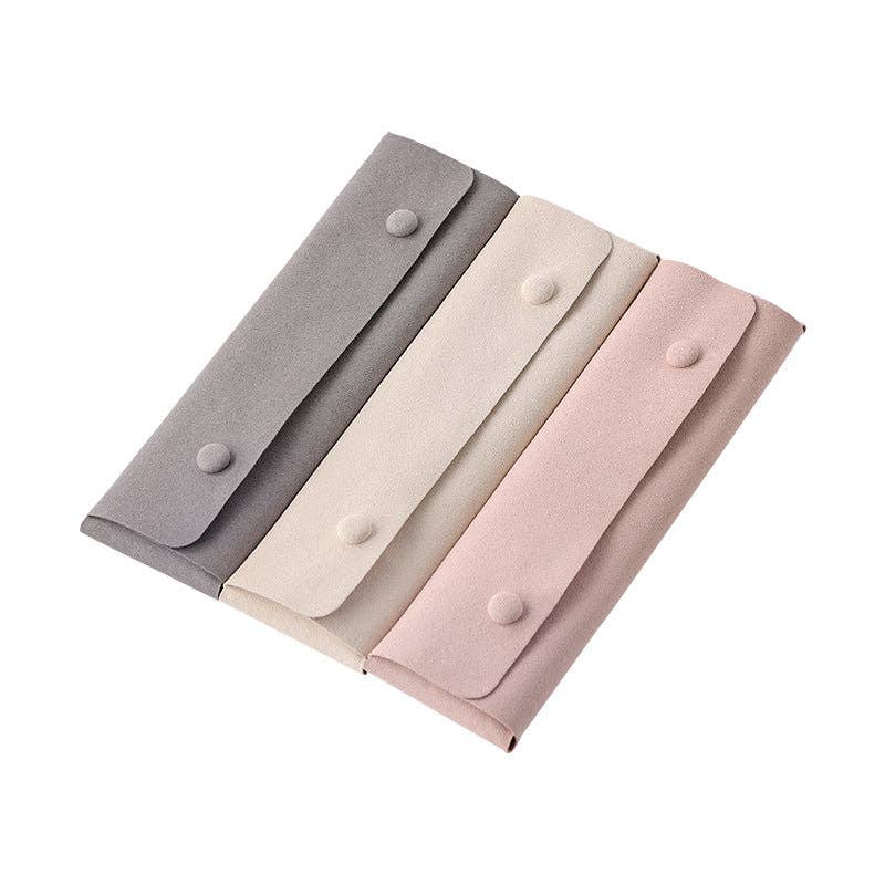 alberalkirk - Vente Boîte/rangement à bijoux - Pochette à Bijoux en Velours Organisateur à Compartiments Multiples S5P3983