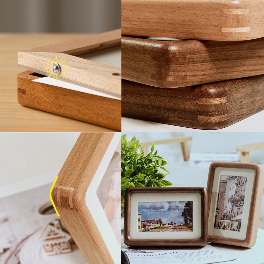 Longmo Art – wholesale Bildram – ORBIS-Bilderram, 4 storlekar Rundade hörn Massivt trä12