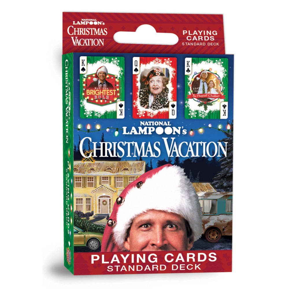 Masterpieces Puzzles - Wholesale Playing Cards - Christmas Vacation Playing Cards - 54 Card Deck0