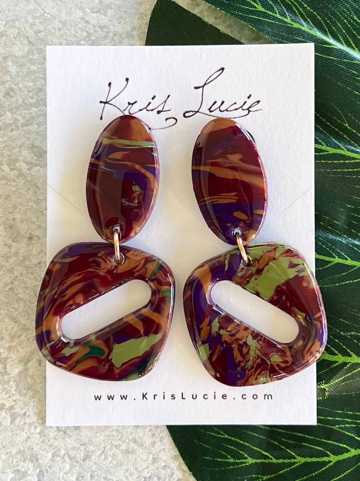 Jessi Dangle Earrings for wholesale by Kris Lucie
