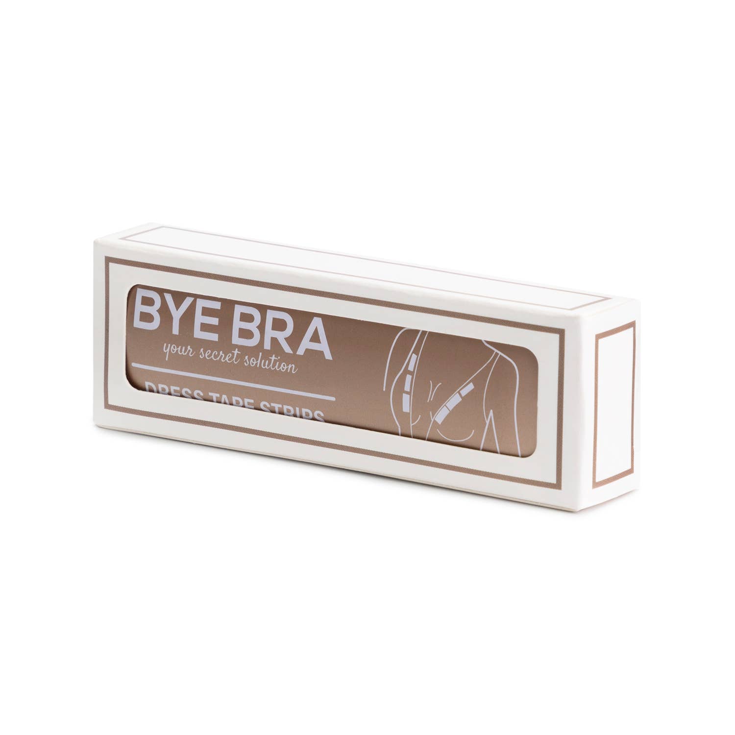 Bye Bra - Venta al por mayor Adhesivo para el pecho - Mujer - Cinta transparente para ropa – 30 tiras2