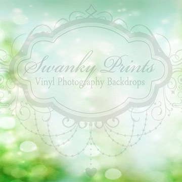 8ft x 7ft vinyl fotografie achtergrond/kerstboom bokeh voor wholesale door Swanky Prints