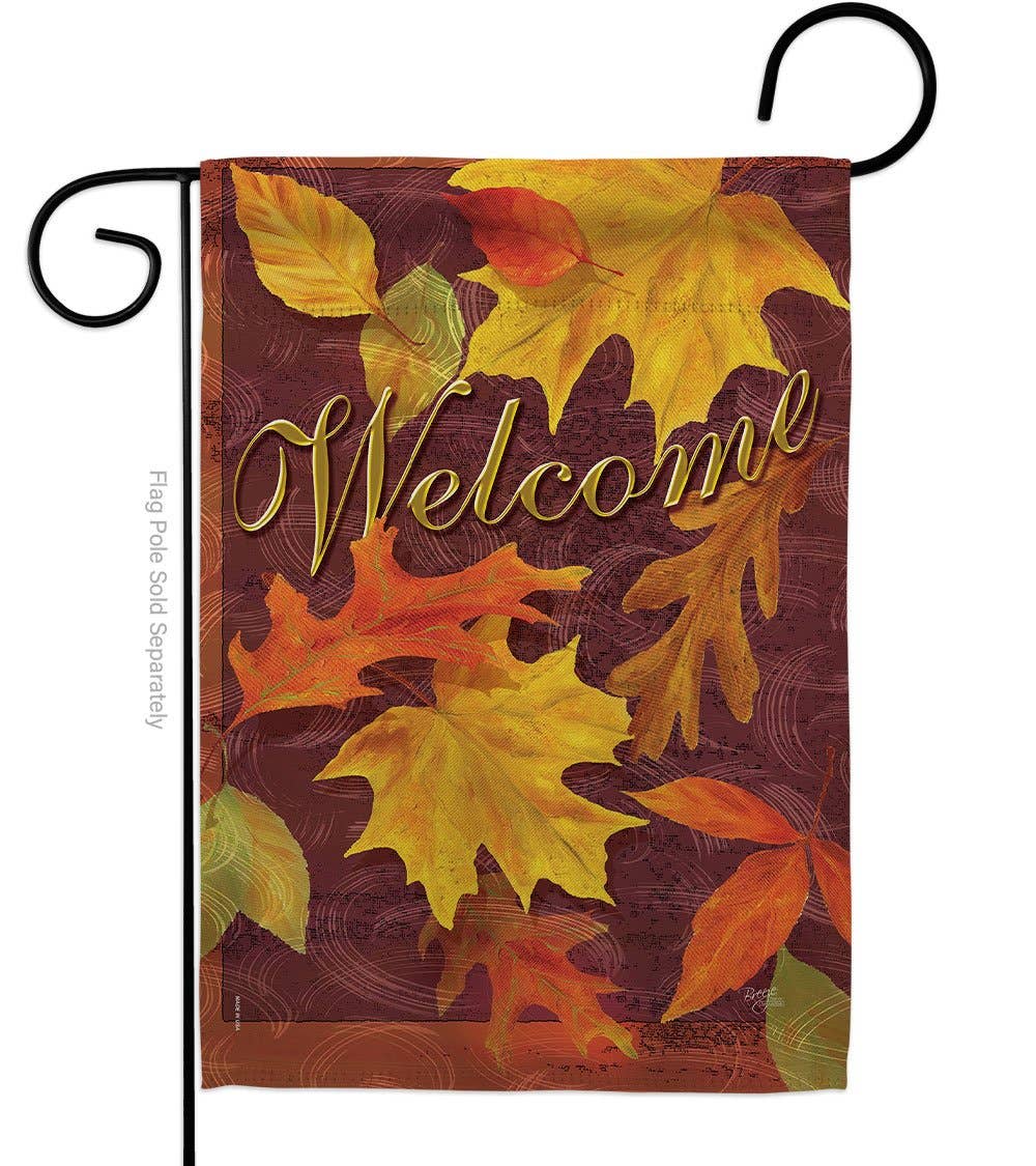 Two Group Flag Co - Wholesale Flag - Fall Leaves Falltime Harvest Autumn Decor Flag0