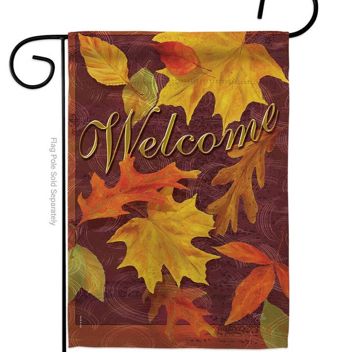 Two Group Flag Co - Wholesale Flag - Fall Leaves Falltime Harvest Autumn Decor Flag