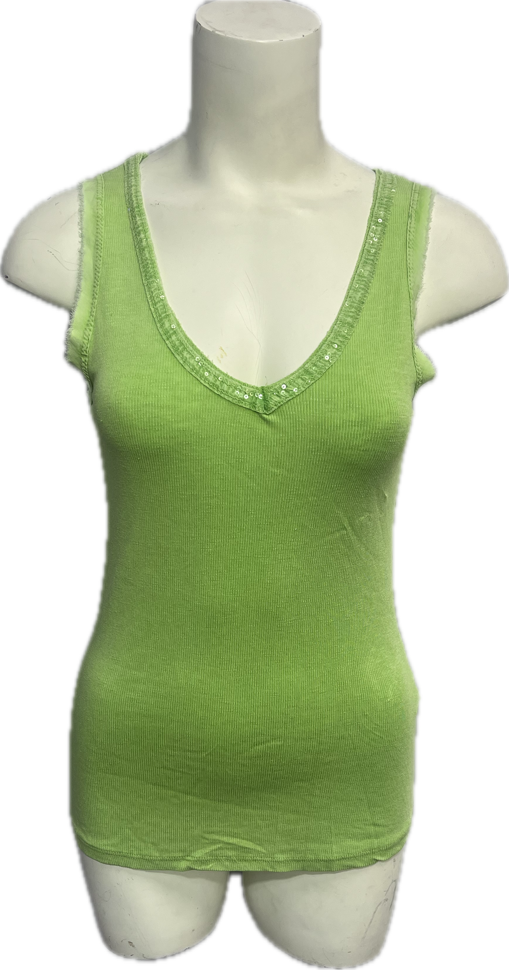 Marisima by Urban Mangoz – Tops – Mulher por atacado – Tops de Alças com Decote em V e Lantejoulas2