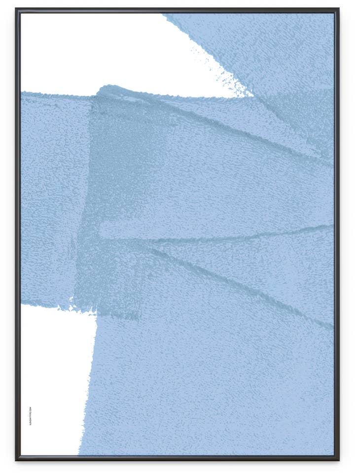 Keep Calm New Blue kunstprint, diverse maten voor wholesale door I Love My Type