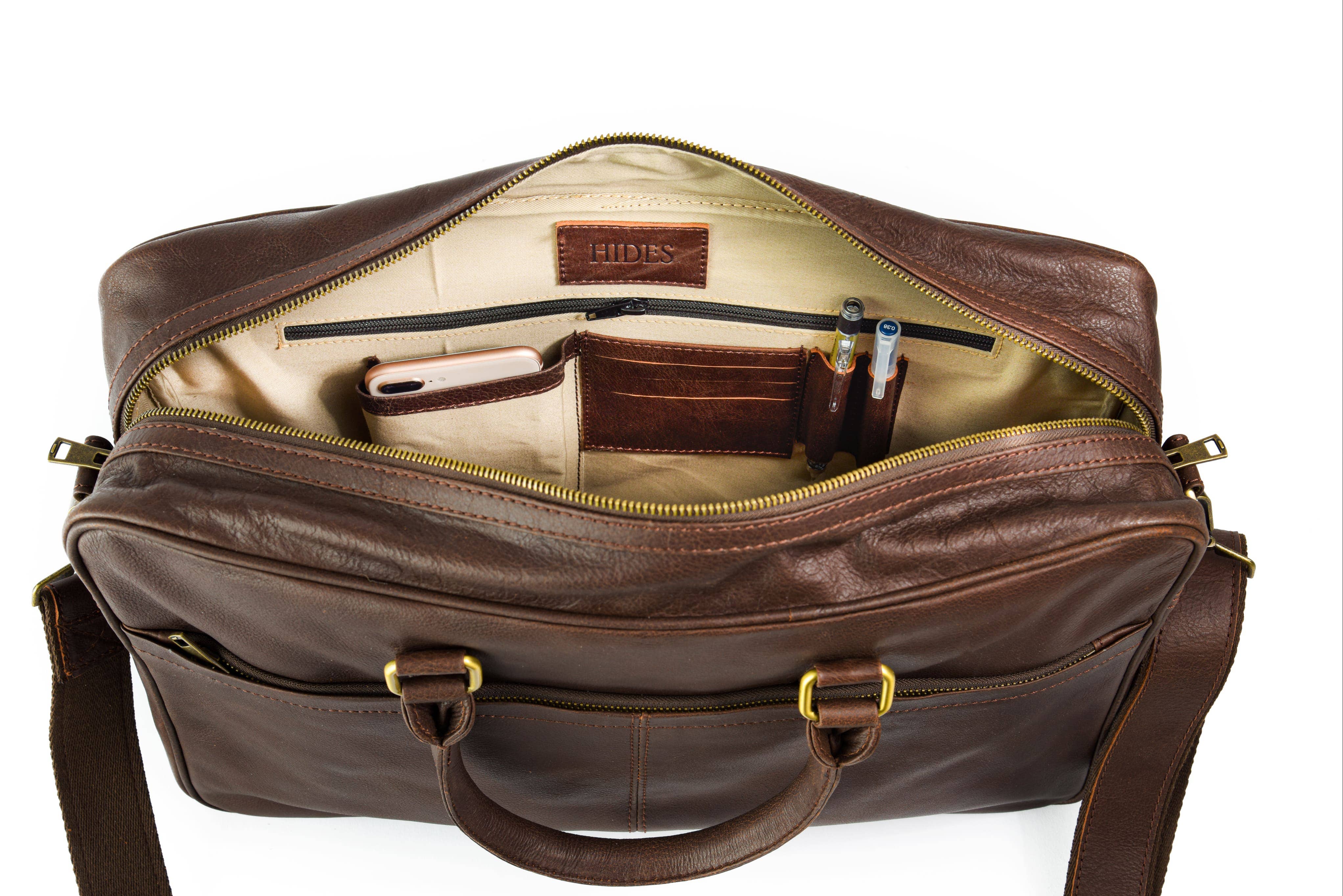 Hides - Vendita all'ingrosso Valigetta - Unisex - Cartella sottile in pelle18