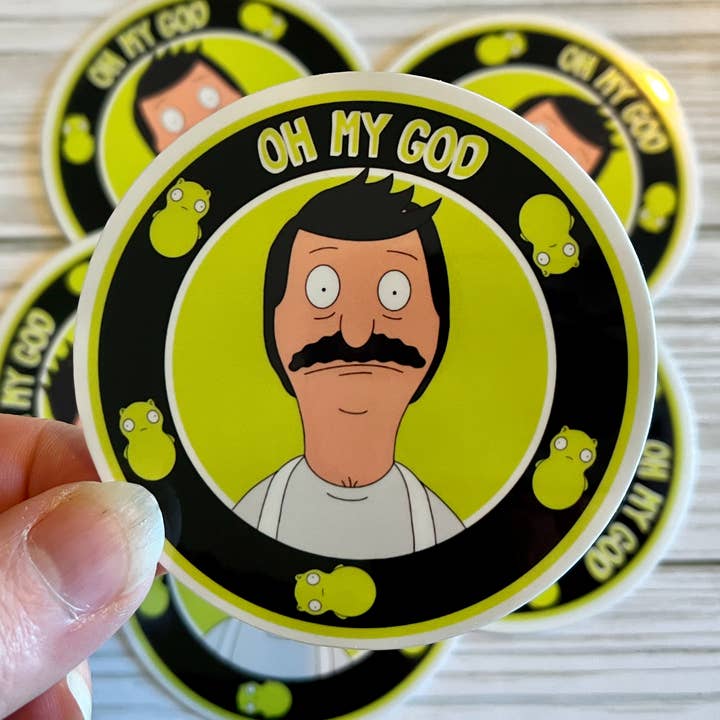 Bob's Burgers, Bob, Oh mein Gott, Vinylaufkleber für den Großhandel von Graceful Darkness, LLC