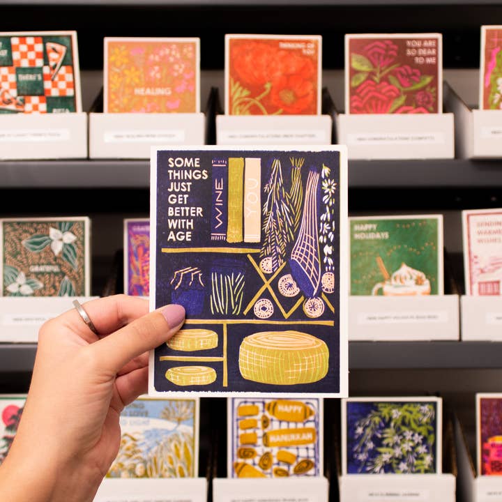 Heartell Press - Wholesale Birthday Card - Aging Well Birthday Card3