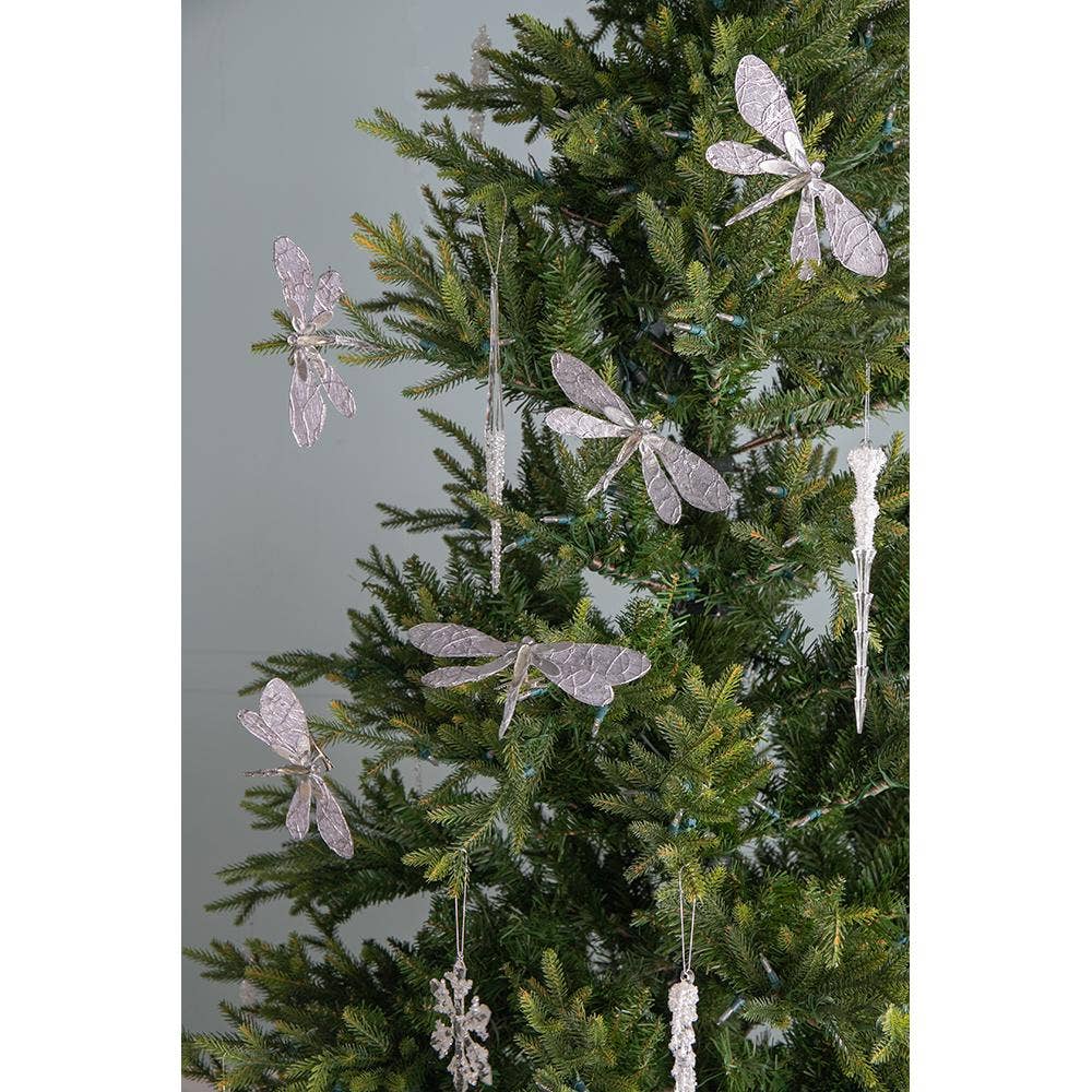 A&B Home Group Inc. - Wholesale Ornament - 8x4x2"H Dragonfly Clip On Ornament Blue 216EA/CTN3