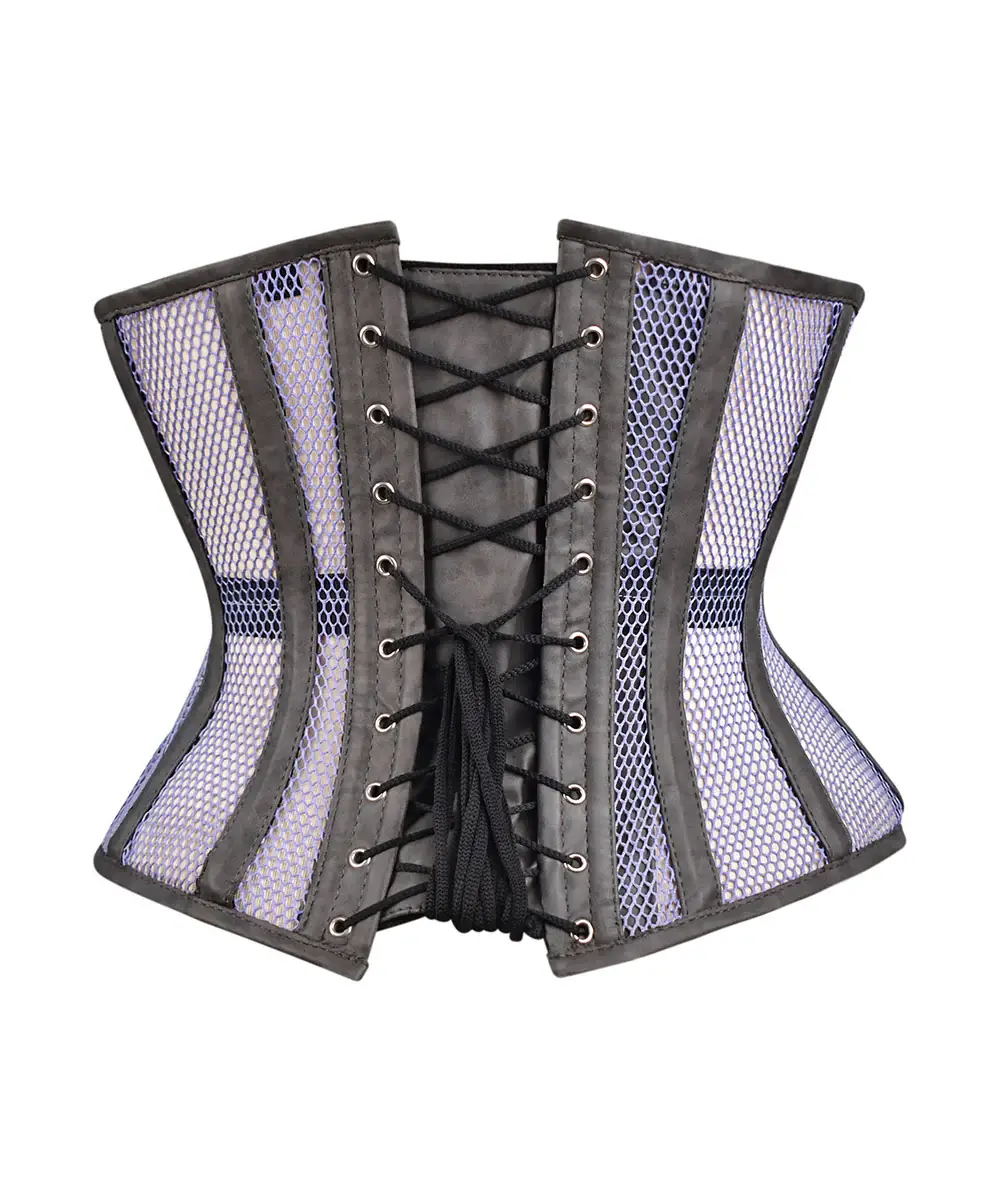 Black Medieval Style Women Underbust Corset - Waist Shaper for wholesale on Faire1