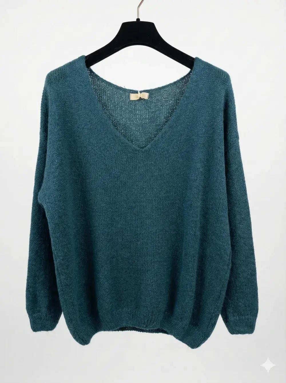 Mimi & Gogo - Vente Pull en maille – femme - Pull uni basique @20127_uni24