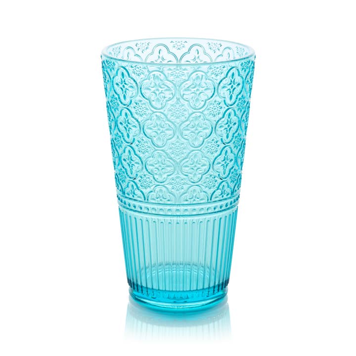 Certified International – wholesale Drinking glass/cup – Victoria Aqua Acrylic Ice Tea Glass 22 oz.1