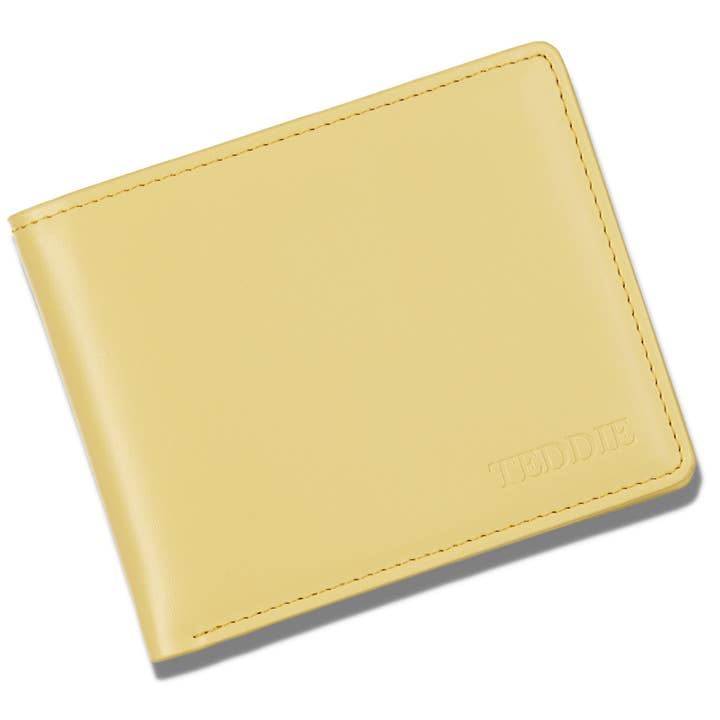 Luxury Lemon Bifold Wallet for wholesale by Teddie London