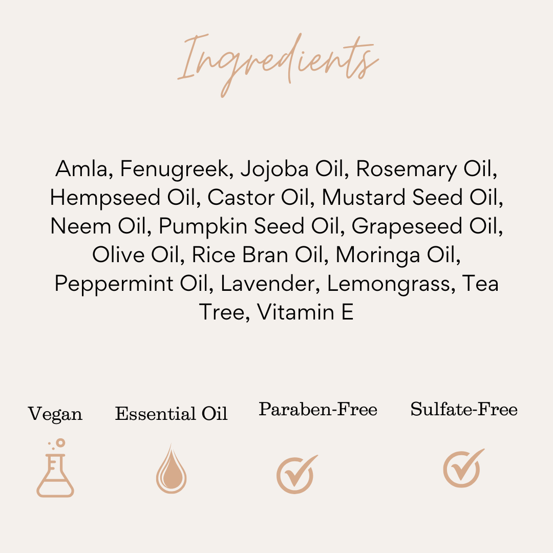 Mia Lynn Naturals - Wholesale Hair Oil - Invigorating Oil - Scalp & Hair Booster, stimulates growth4