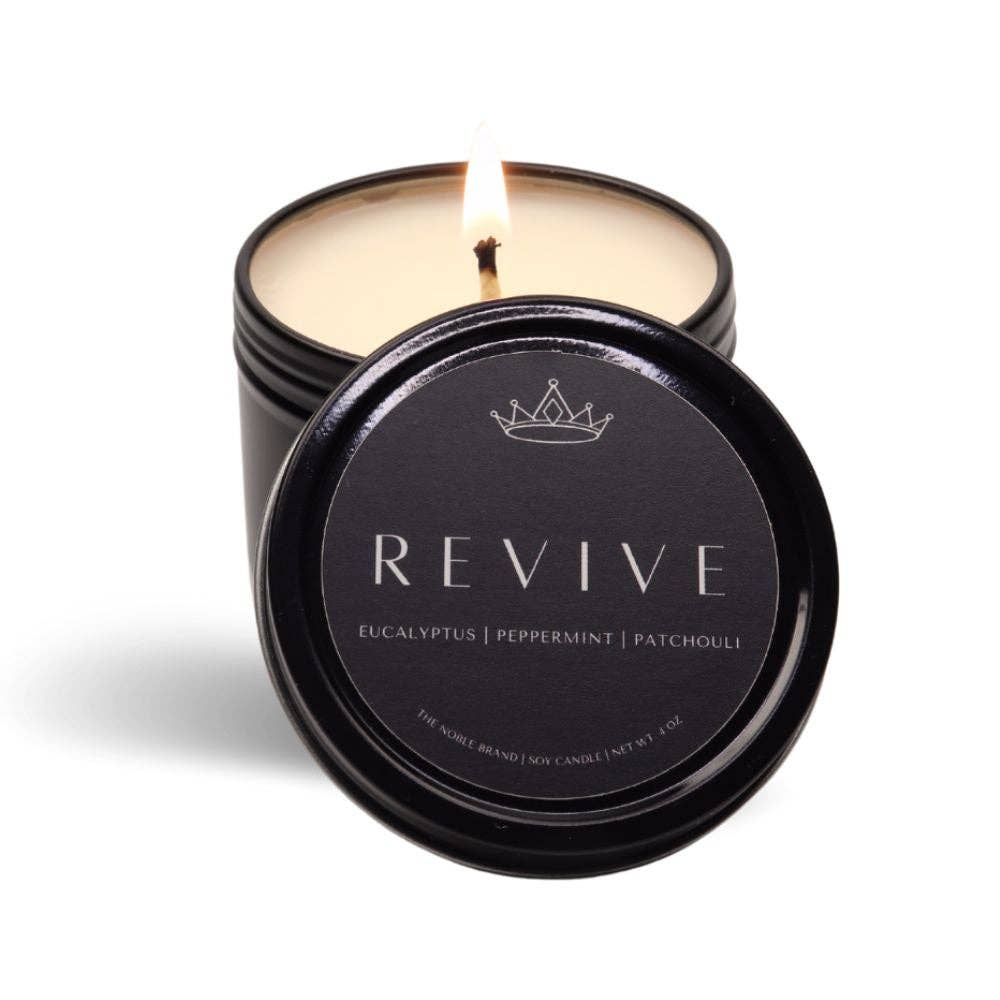 The Noble Brand - Wholesale Jar/Filled Candle - Revive Soy Candle0