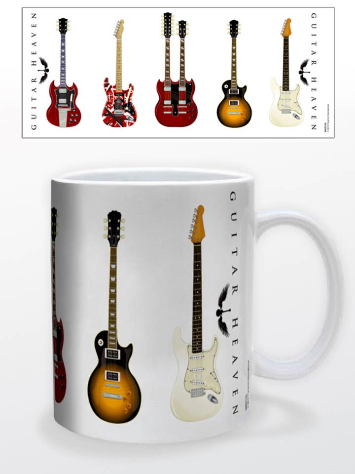 Guitar Heaven Mug for wholesale by Pyramid America