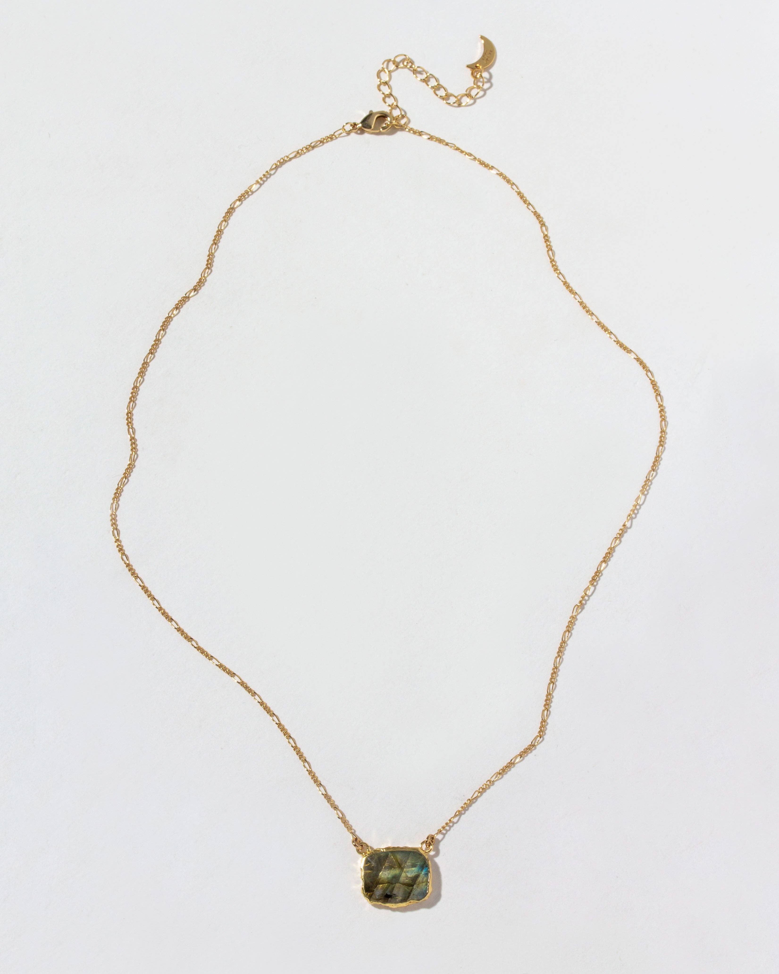 Luna Norte - Wholesale Pendant/Charm Necklace - Wild & Grounded Necklace- Labradorite2