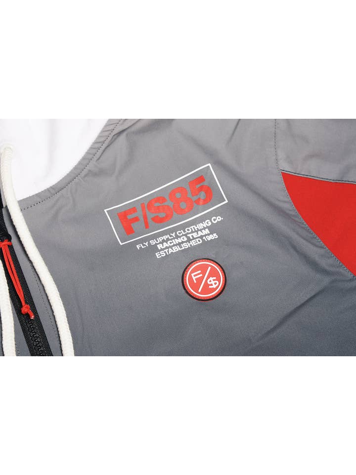 Black Paperchaser Windbreaker Pullover (Black) for wholesale on Faire10