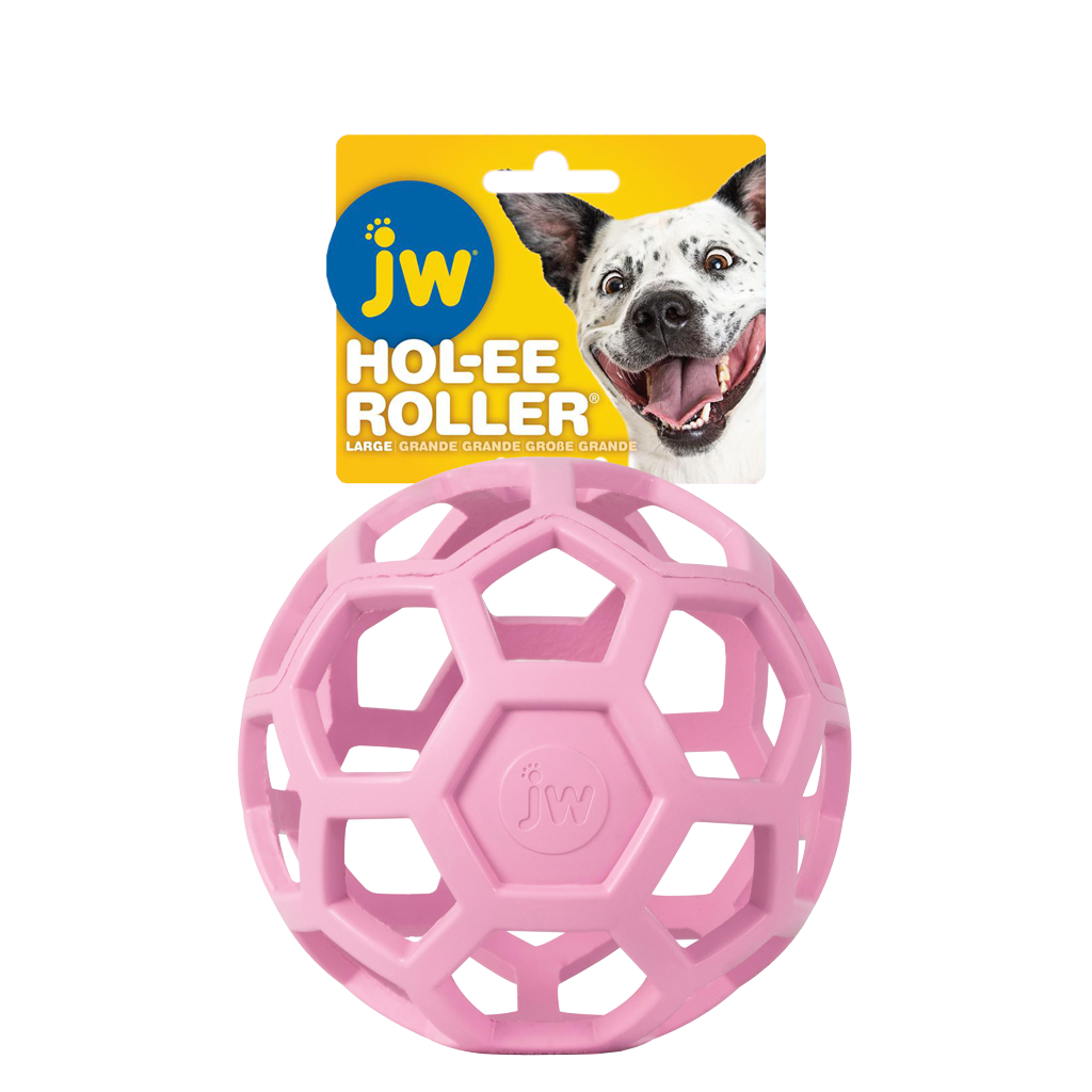 Hofman Animal Care - Wholesale Pet Toy - Cat/Dog - JW Hol-ee Roller Large Pink1