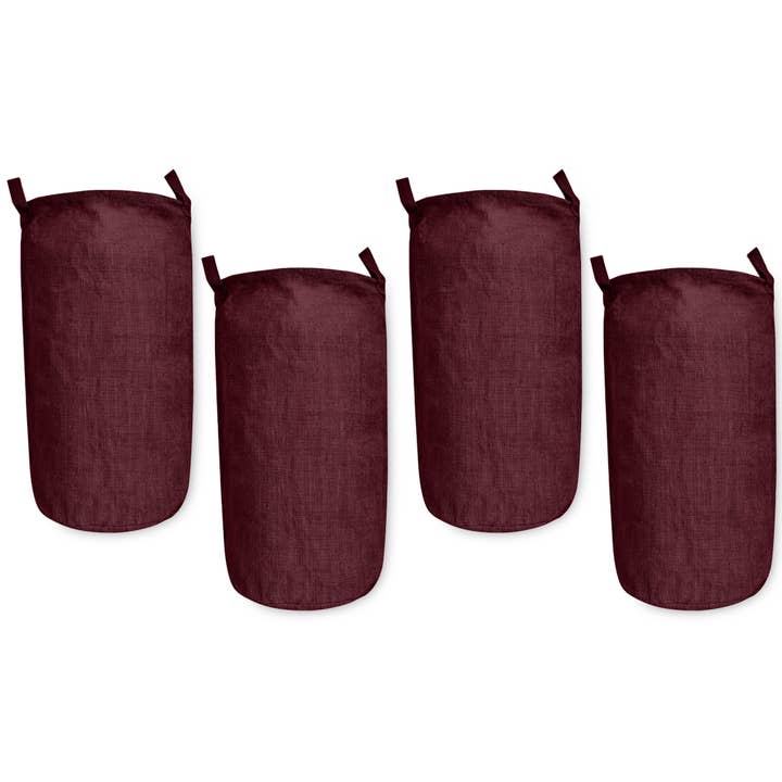 Pack 4 Durable Jute Storage Baskets 15.75×22.04×9.84 - Toys for wholesale by ecojutebags