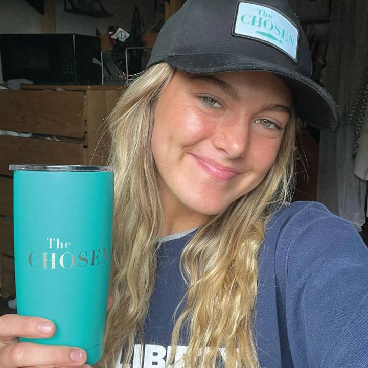 Get Used to Different Stainless Steel Teal 20 oz. Tumbler for wholesale by The Chosen