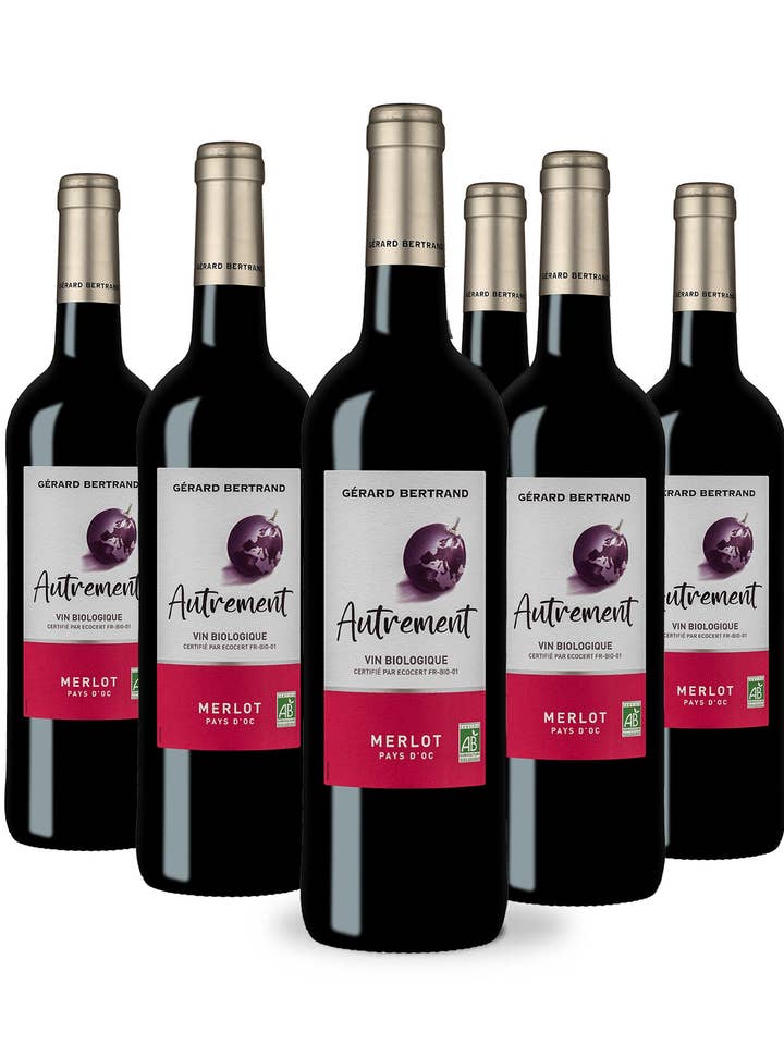 Otherwise Merlot 2023 Lot 6 Bottles 75cl for wholesale by Gérard Bertrand