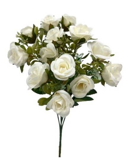 David Fischhoff Ltd – wholesale Artificial flowers – DF20165 - Six Assorted Rose Bunch5