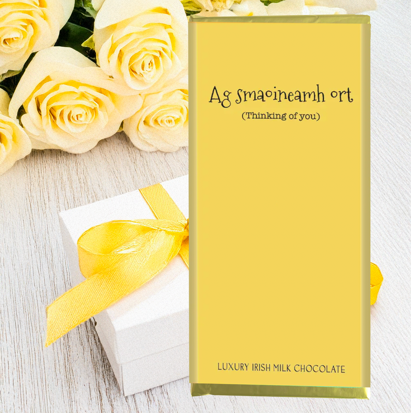 Sweet Living Kilkenny - Wholesale Chocolate Bar - Ag smaoineamh ort (Thinking of you)2