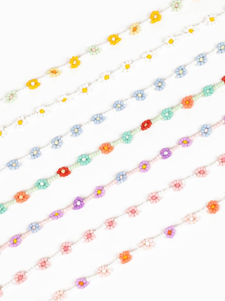 Tropic Fruit Flower Glass Bead Necklace for wholesale by Sessori