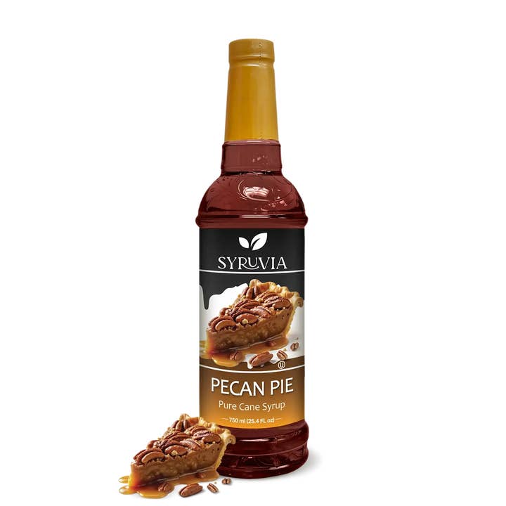 Syruvia - Wholesale Flavored Syrup - Pecan Pie Syrup