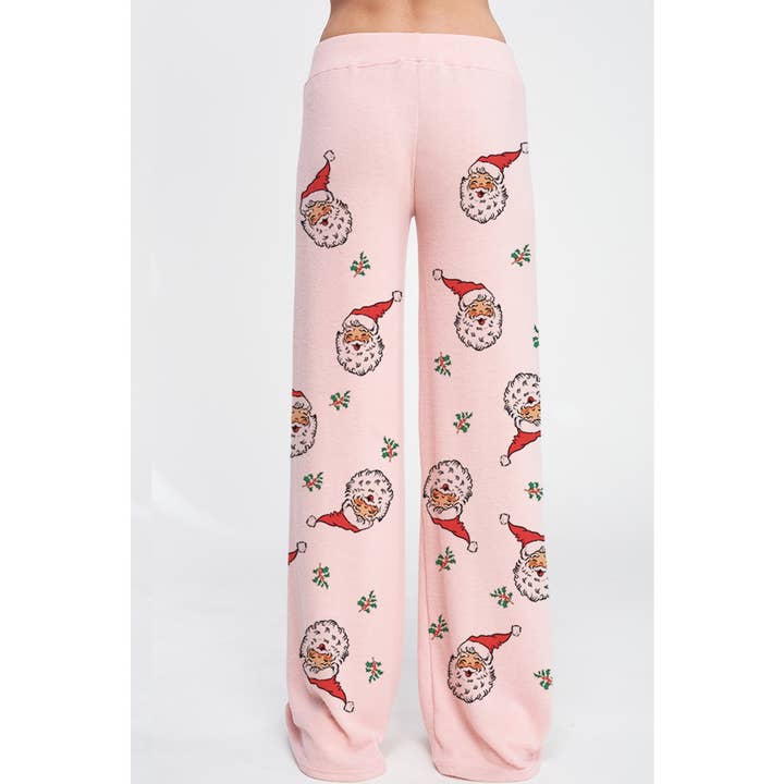 Phil Love - Wholesale Lounge Set - Women's - Santa all over print soft lounge wear set9