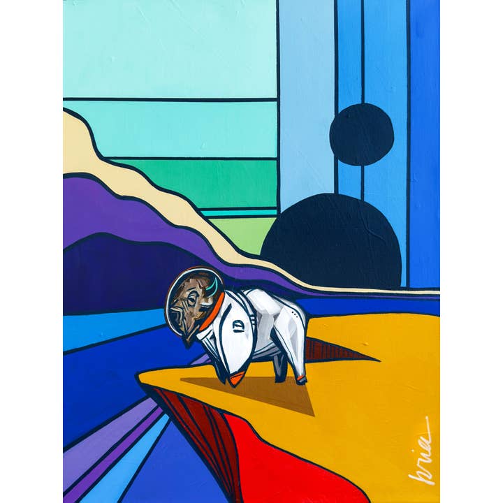 The Bistronaut Print for wholesale by Hammock Fine Art