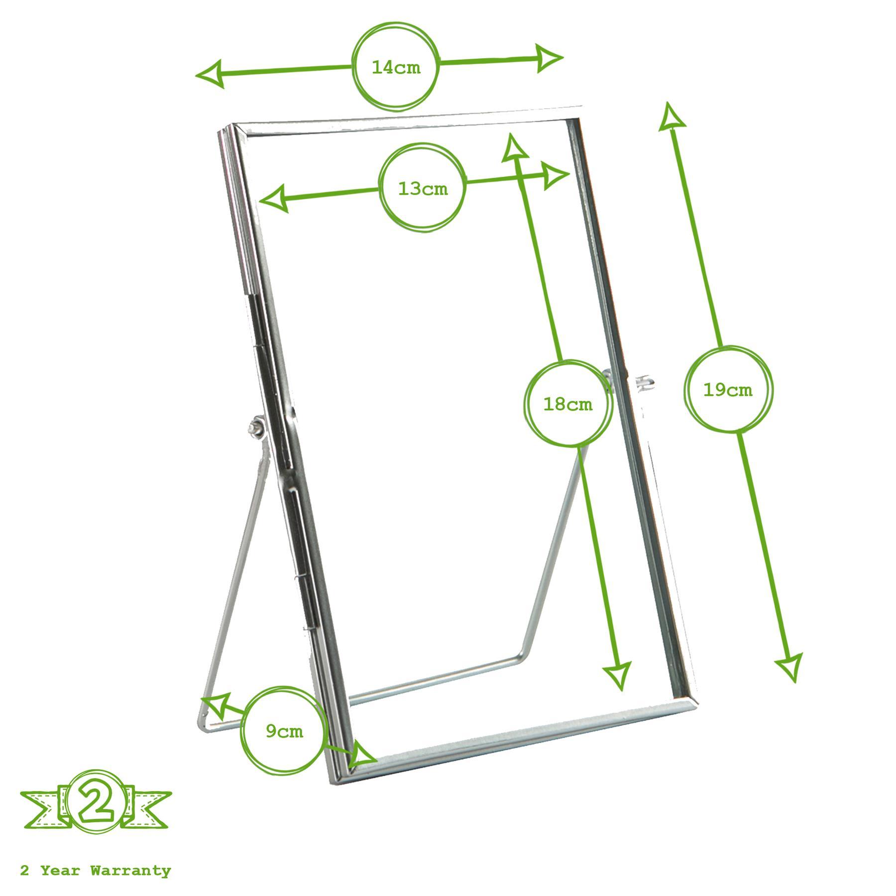 Rinkit Ltd – wholesale Picture frame – 5" x 7" Standing Metal Photo Frame - by Nicola Spring9