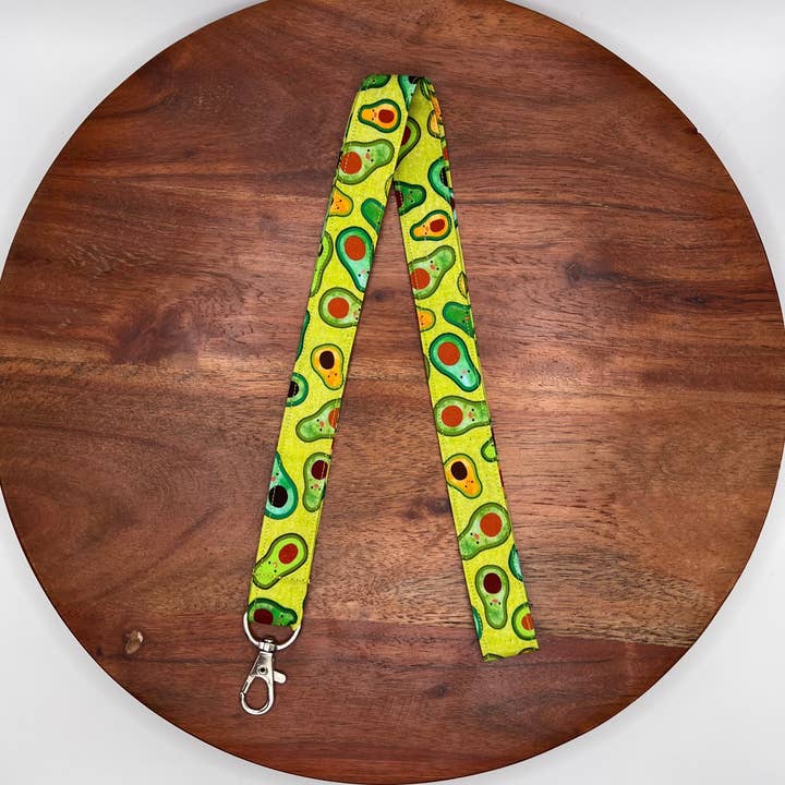 Avocado Lanyard for wholesale by The Lanyard Boutique
