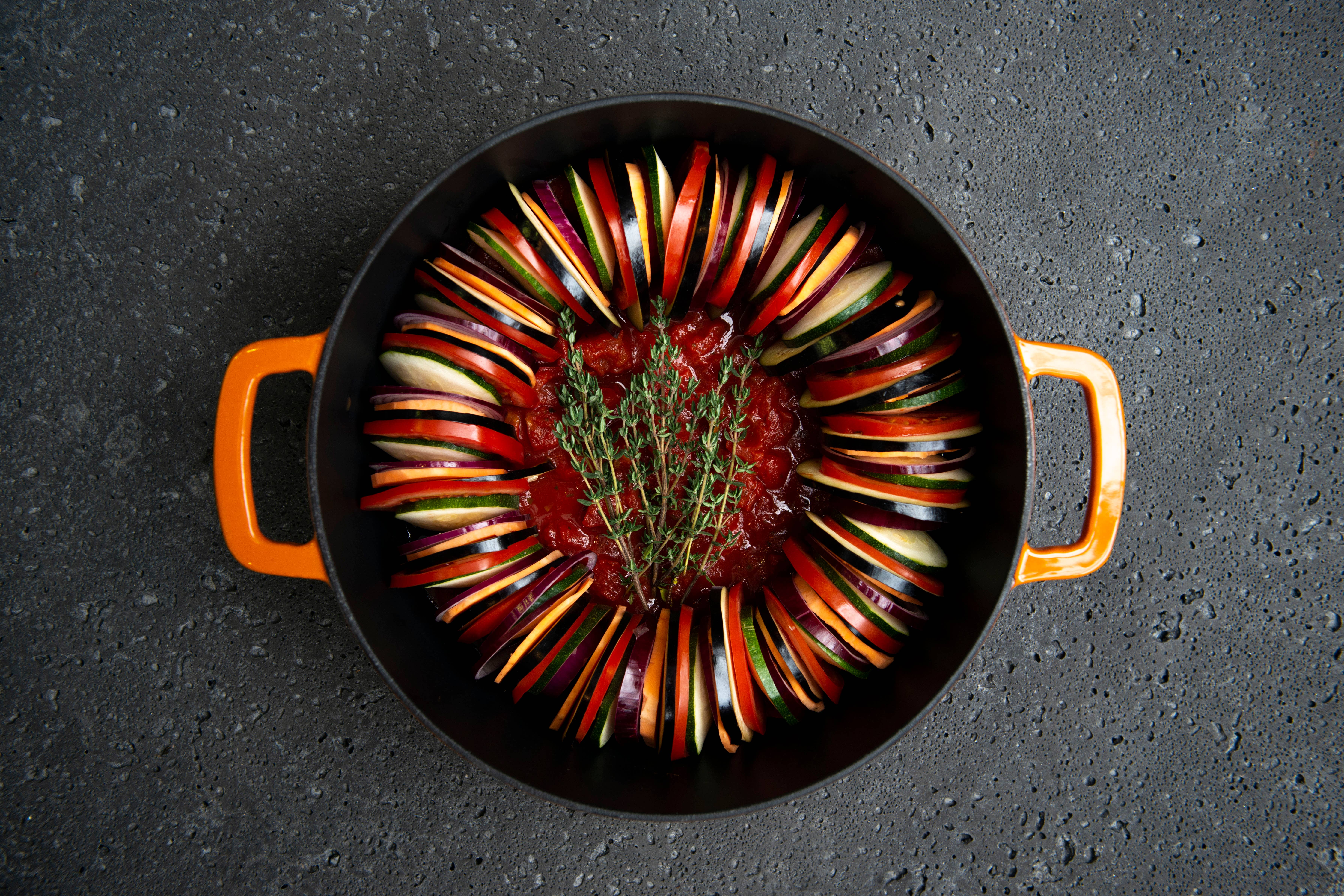 Combekk - Vente Marmites - Combekk Sous-Chef Cocotte en fonte orange 24 cm8