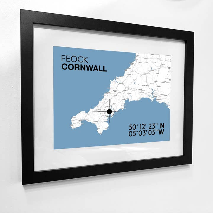 Mapa de Monumentos de Feock para venta al por mayor de SeaKisses