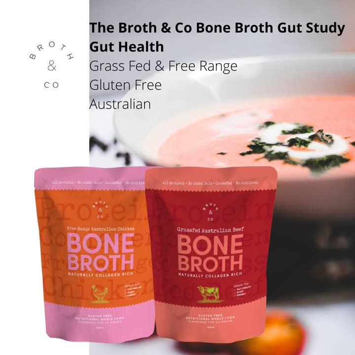 Broth And Co. - Vendita all'ingrosso Brodo - Brodo di ossa di manzo australiano liquido 300 ml - allevato al pascolo