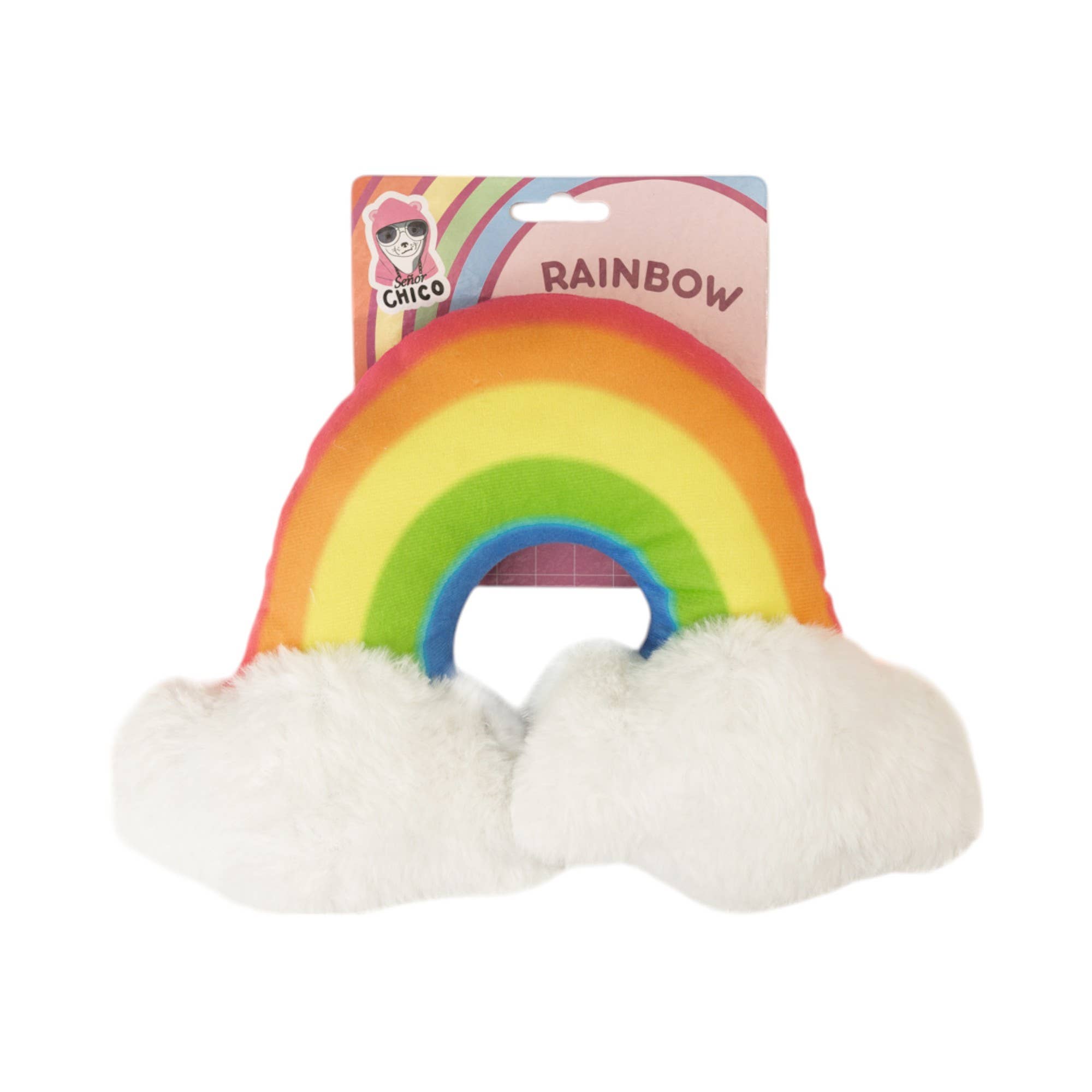 Jojo Modern Pets - Wholesale Piepspeeltje - Hond - Enchanted Rainbow Magical Squeaker & Crinkle pluche hondenspeelgoed