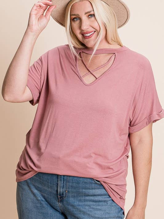 LMT1592PL-PLUS SIZE Yes to Solid Top for wholesale by lovely melody