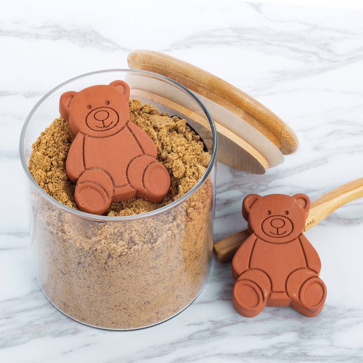 Fox Run Brands - Wholesale Kitchen Tool/Gadget - Fox Run Terracotta Brown Sugar Bear Keeper Saver,Set 2, 2.5"1