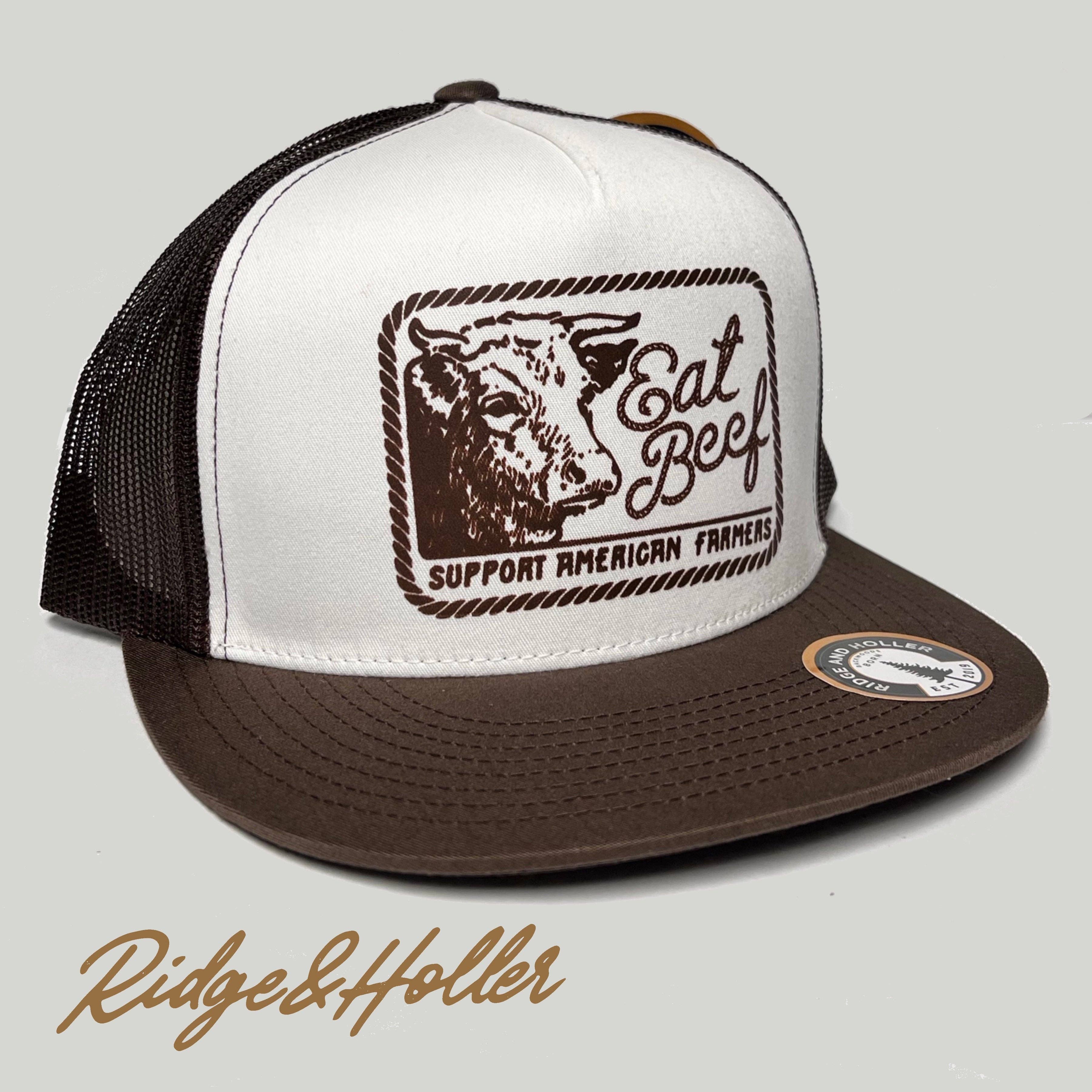 Ridge&Holler - Wholesale Trucker hat – Unisex - Eat Beef