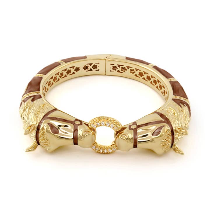 Equestrian Horse Bangle for wholesale by Lauren G Adams