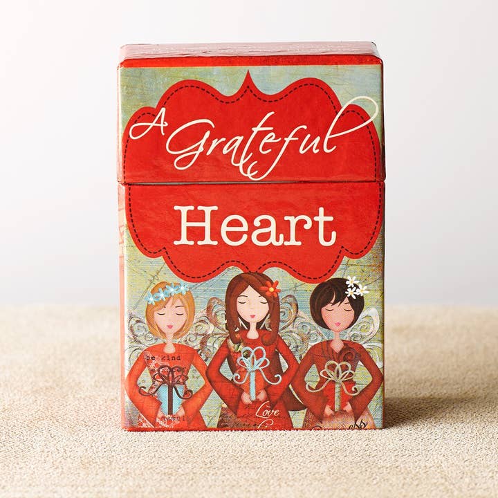 Christian Art Gifts - Wholesale Religious Card - Box of Blessings A Grateful Heart