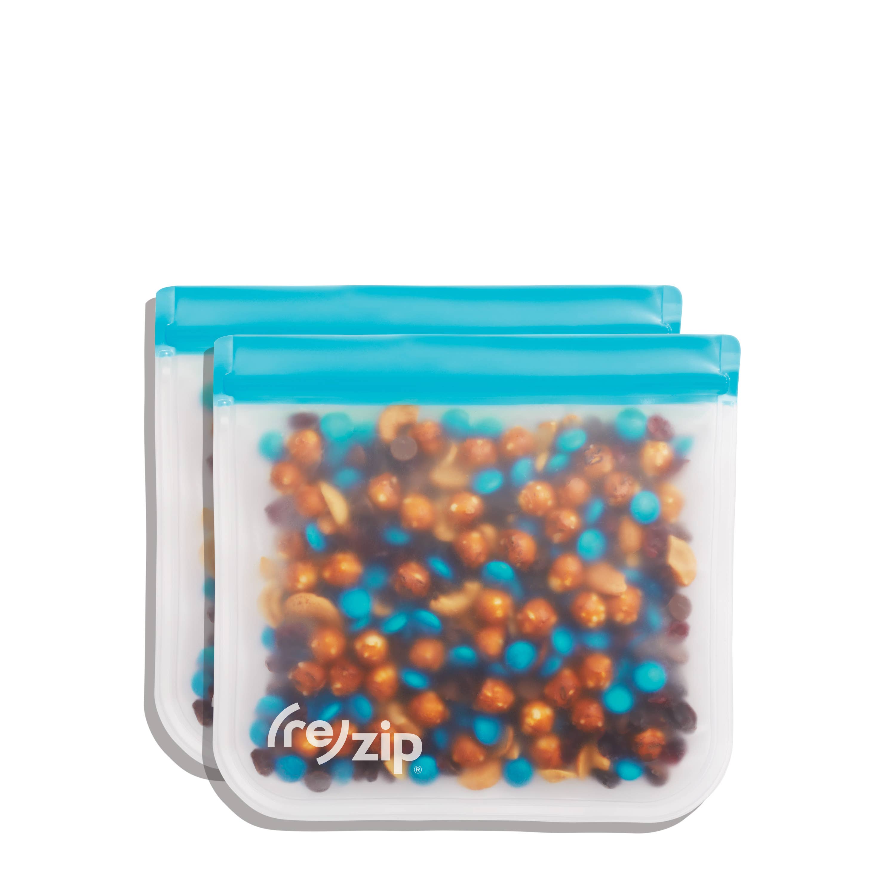 Rezip Co. - Wholesale Lunch Bag/Box - Reusable Flat Sandwich Bags - 2 Pack0