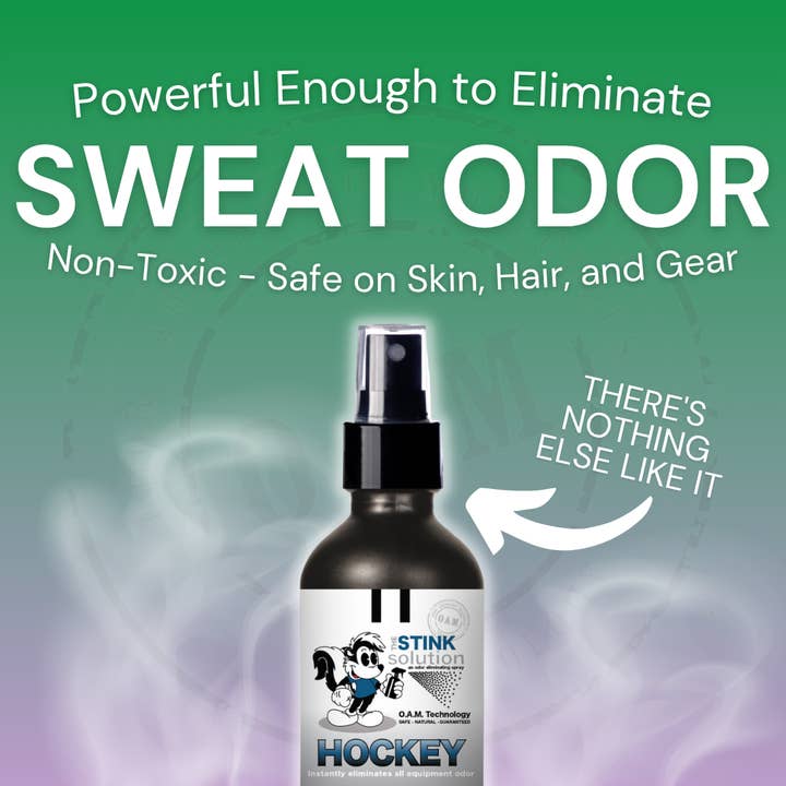 The Stink Solution - Wholesale Deodorizer - Hockey Odor Eliminating Spray - 4 oz3