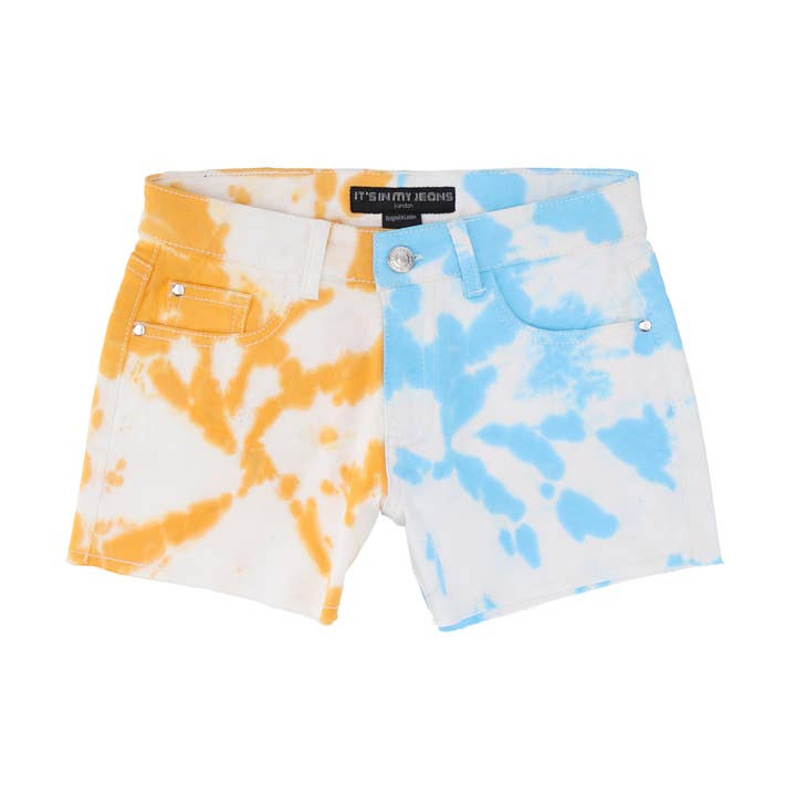 Positano Kids Pige Tie-Dye Shorts for engroshandel hos It’s In My Jeans